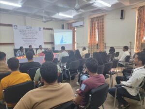 اخبار عدن – كلية الحقوق تنظم ورشة علمية بعنوان: تقييم الأداء والتحسين المستمر كمعيار للاعتماد الأكاديمي