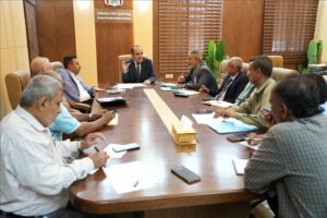 اخبار عدن – وزير الرعاية الطبية يعقد اجتماعًا مع لجنة الميزانية السنةة للوزارة