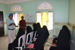 اخبار وردت الآن – الحديدة: تدريب متطوعات التثقيف الصحي على الأمراض الوبائية في حيس