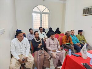 اخبار وردت الآن – اللجنة التنفيذية لمؤتمر حضرموت الجامع في تريم تراجع نتائج أدائها وتعزز سبل التنسيق المواطنوني