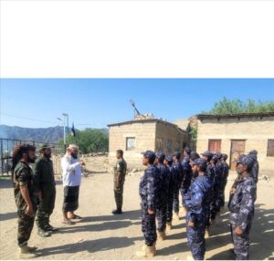 اخبار وردت الآن – لحج: مدير طور الباحة يستقبل مجموعة جديدة من القوات الأمنية.