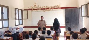 اخبار وردت الآن – مدير التربية في المحفد يقوم بجولة على سير المنظومة التعليمية في مدرستي العاصفة وفرع الج.