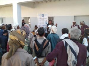 اخبار وردت الآن – منظمة كير تطلق حملات توعوية في مديرية المحفد استعدادًا للتسجيل الجديد