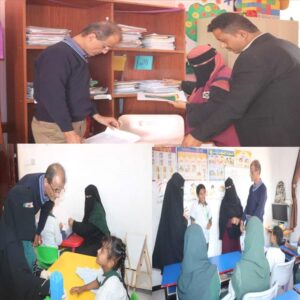 اخبار وردت الآن – وفد من وزارة الشؤون الاجتماعية والعمل يقوم بزيارة لتقييم أداء مدرسة ذوي الاحتياجات الخاصة