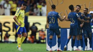 استخدم الأحوال الجوية للسخرية من الهلال! .. نائب رئيس النصر يرد على نواف بن سعد ويكشف عن استفسار كريستيانو رونالدو بشأن الجمهور | العربية Goal.com