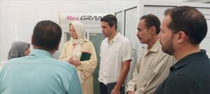 افتتاح الفصول الدراسية في مستشفى الأم من قبل نائب السفير الهولندي ووكيل وزارة الرعاية الطبية في عدن