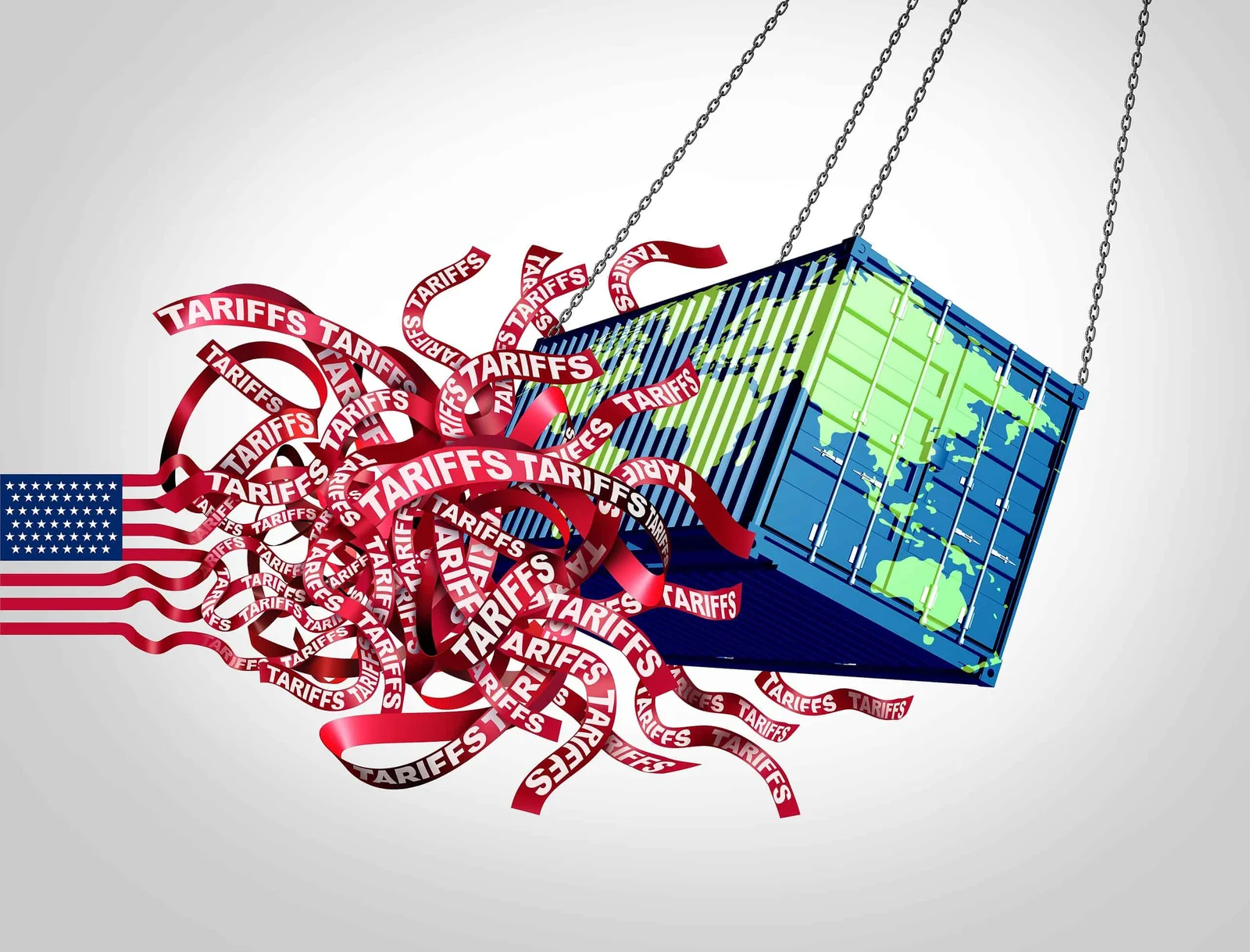 الرسوم الجمركية الأمريكية تؤثر على الاقتصاد العالمي تباطؤ في الصناعة