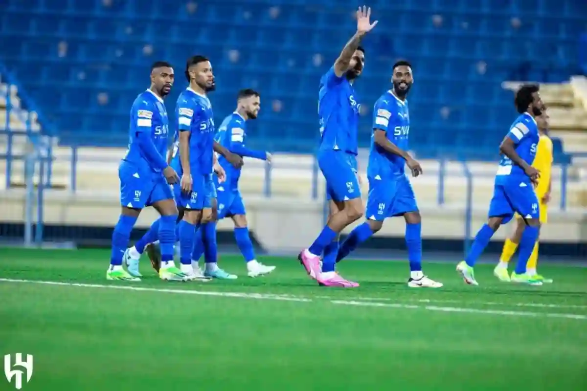 مباراة الهلال والغرافة
