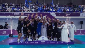 صاعق: الهلال يهزم الأهلي 3-0 ويحقق كأس الطائرة أمام آلاف الجماهير المتفاجئة!