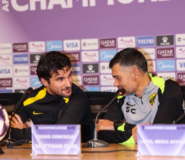 كونسيساو يوضح حقيقة استبعاد بيرجوين من المباريات بسبب الوزن - سبورت 360