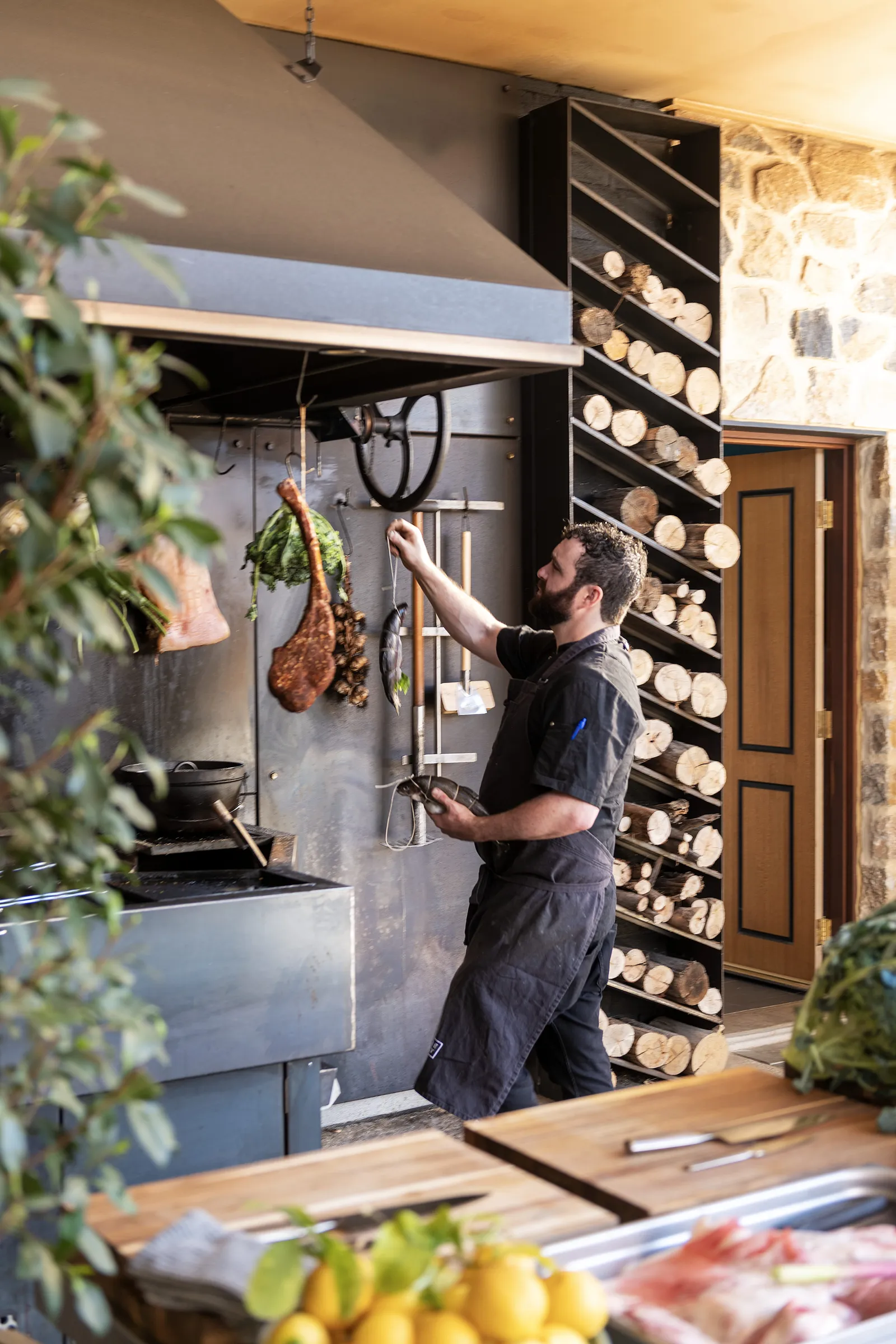 Image may contain Dargen D'Amico Adult Person Sword and Weapon