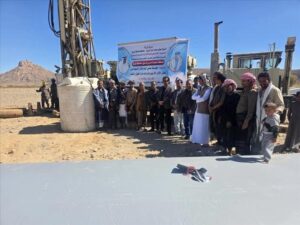 اخبار المناطق – إطلاق مشروعين لحفر آبار مياه في مديريتي عتق وعرماء