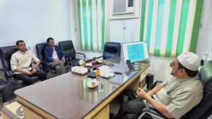 اخبار المناطق – حقان والمشهور يتفقدان مؤسسة الطاف للتنمية لمناقشة سبل التعاون