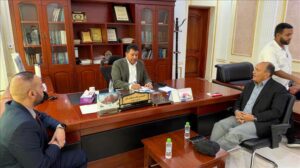 اخبار عدن – اجتماع بين النائب السنة ونائب وزير الصناعة لبحث تحسين الرقابة على الأسواق وضبط الأسعار