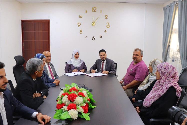 الجهاز المركزي للإحصاء يوقّع اتفاقية شراكة مع الجامعة الألمانية الدولية في مجالات التعليم والتدريب والتأهيل