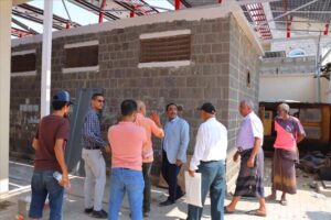 اخبار عدن – الزهري يتابع تقدم العمل في مشروع تجديد محطات الصرف الصحي