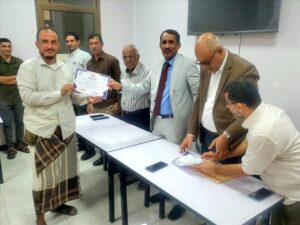 اخبار عدن – الوكيل الغتناني يُسدل الستار على دورة تدريبية لموظفي الرعاية الطبية الحيوانية