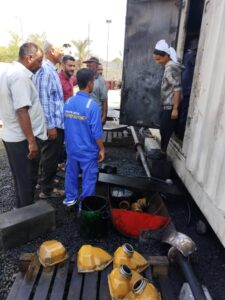 اخبار عدن – انطلاق أعمال صيانة مولدات محطة شهناز في خور مكسر لتعزيز الجاهزية وزيادة الكفاءة الإنتاجية.