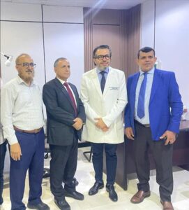 اخبار عدن – رئيس جامعة عدن يتفقد مستوصف العين التخصصي ويثني على الجهود الطبية المتميزة في عدن