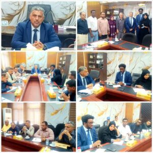 اخبار عدن – نائب محافظ عدن يبحث مع المؤسسة النرويجية سبل دعم مشاريع البنية التحتية