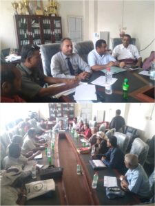 اخبار وردت الآن – مديرية التربية في أبين تعقد اجتماعاً وتحدد مواعيد الاختبارات النهائية للفصل.