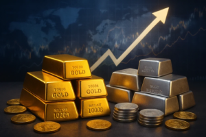 الذهب والفضة تصلان إلى أعلى مستوى تاريخي على الإطلاق.. كشف النقاب عن سر الزيادة القياسية – بقلم قش