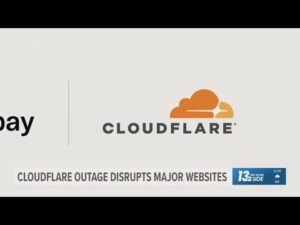 شاهد Cloudflare outage disrupts major websites