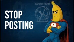 شاهد Stop Posting Daily on Youtube – Do This For Endless Views