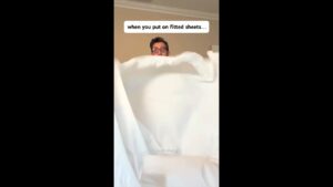 شاهد fitted sheet 1 @realadamrose 0 #comedy #bed #fittedsheet