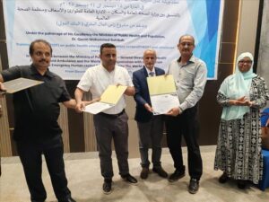 عدن: اختتام ورشة لتدريب المدربين على مراكز الطوارئ الصحية والإسعاف