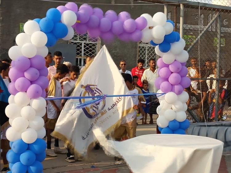 تدشين افتتاح أكاديمية الهلال الرياضية - مديرية تبن