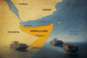 أرض الصومال: نقطة جيوسياسية محورية في التجارة العالمية وصراع القوى الدولية – بقلم شاشوف
