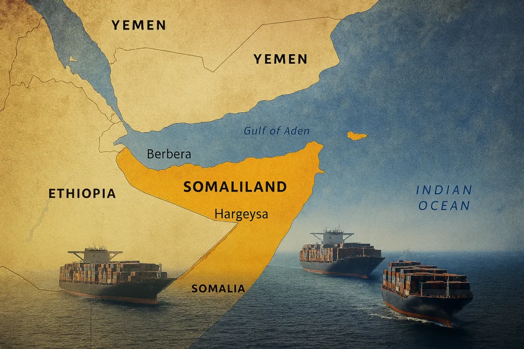 أرض الصومال نقطة جيوسياسية محورية في التجارة العالمية وصراع القوى