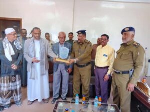 اخبار المناطق – التكريم المقدم من السلطة القضائية والمحلية في تريم لمدير السجن المركزي