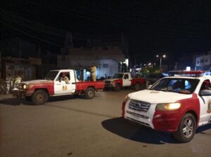 اخبار المناطق – القوة العسكرية الشرطية في أبين تضمن سلامة المنشآت الحكومية