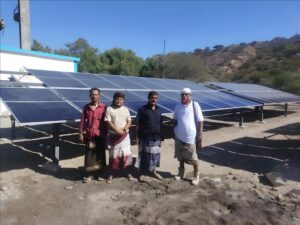 اخبار المناطق – المدير السنة لمديرية يافع رصد يقوم بتفقد مشروع مياه الصفاءة الحنشي