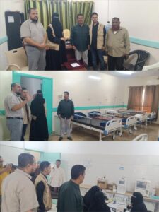 اخبار المناطق – مستشفى شقرة الريفي يستضيف مدير الرعاية الطبية وفريق من منظمة كير.
