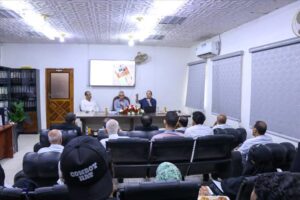 اخبار عدن – اجتماع في عدن يتناول إعداد دراسة شاملة لإعادة تأهيل محطة معالجة مياه الصرف الصحي في الشع.