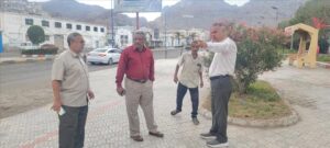 اخبار عدن – الجاوي يقوم بزيارة ميدانية لتفقد ممشى الدكة استعدادًا لإعادة تأهيله