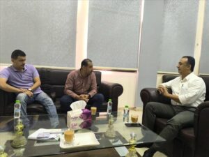 اخبار عدن – الشعبي يتباحث مع ممثلي اليونبس حول مشروع تقييم الأضرار واحتياجات القطاع الصحي في عدن