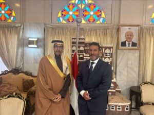 اخبار عدن – د. الشاذلي يجتمع بالسفير المنيخر ويشدد على ضرورة إنصاف عدن وتمثيلها بشكل عادل