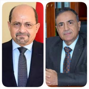 اخبار عدن – رئيس جامعة عدن يقدم التهاني للدكتور شائع الزنداني بتكليفه من قبل القيادة السياسية.