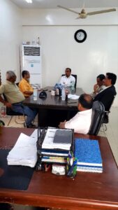 اخبار عدن – زيارة نائب المدير التنفيذي لشركة النفط اليمنية إلى منشأة البوريقة لمتابعة سير العمل