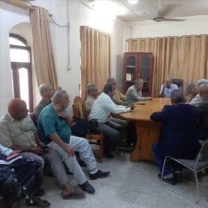 اخبار عدن – فريق من وزارة الدفاع يزور مستشفى باصهيب العسكري لتقييم مستوى الخدمات الطبية