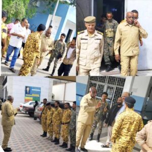 اخبار عدن – قائد حرس المنشآت في إدارة أمن عدن يزور عددًا من المؤسسات الحكومية تحت إشرافه