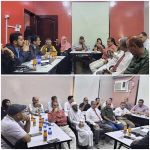 اخبار عدن – مسؤول وزارة الشؤون الاجتماعية والعمل في عدن يفتتح قاعة الفضاء المدني للمنظمات.