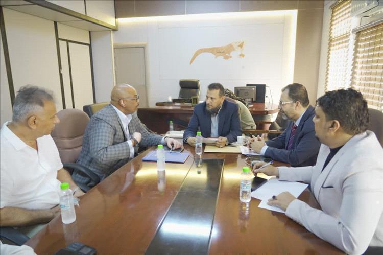 وزير الدولة محافظ عدن يبحث مع ( اوتشا) تعزيز الاستجابة الإنسانية وآليات التنسيق