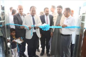 اخبار وردت الآن – الوكيل السنةري يفتتح المخيم المجاني لعملية إزالة المياه البيضاء بمستشفى ب