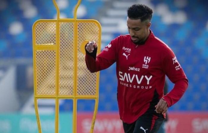 الهلال يعلن إصابة سالم الدوسري في العضلة الخلفية وغيابه لمدة 10 أيام