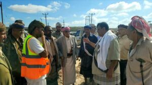 تغطية وردت الآن – اللواء القفيش يقوم بمتابعة تقدم مشروع تجديد وتعبيد شوارع مدينة لودر